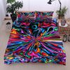 Hippie Premium Quilt Bedding Set LSNHI17 Hippie Premium Quilt Bedding Set LSNHI17