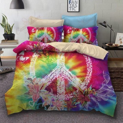 Hippie LSNHI04BD Premium Quilt Bedding Set