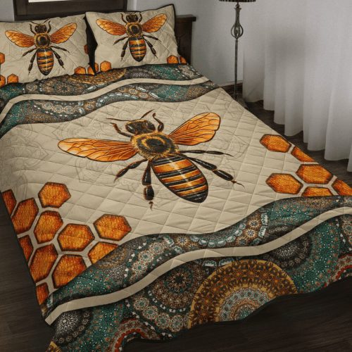 Hippie Premium Quilt Bedding Set CR10