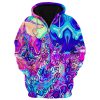HIPPIE DBA-HP-14 Premium Microfleece Zip Hoodie HIPPIE DBA-HP-14 Premium Microfleece Zip Hoodie