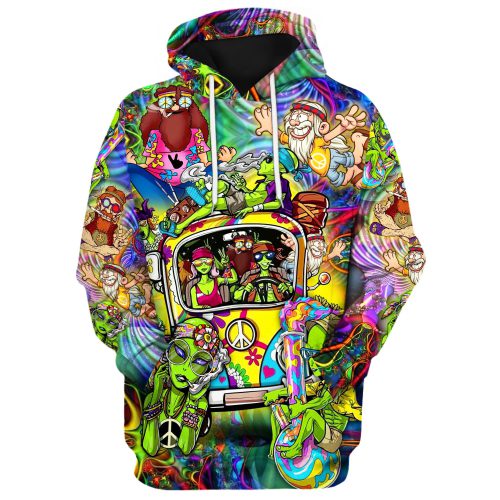 HIPPIE HBLTHI51 Premium Microfleece Hoodie HIPPIE DBA-HP-14 Premium Microfleece Hoodie