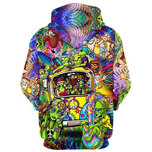 HIPPIE DBA-HP-14 Premium Microfleece Hoodie