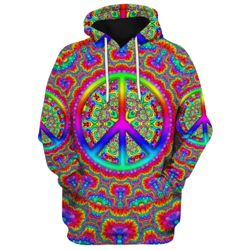 HIPPIE DBA-1103-HP-05 Premium Microfleece Hoodie HIPPIE DBA-1103-HP-05 Premium Microfleece Hoodie