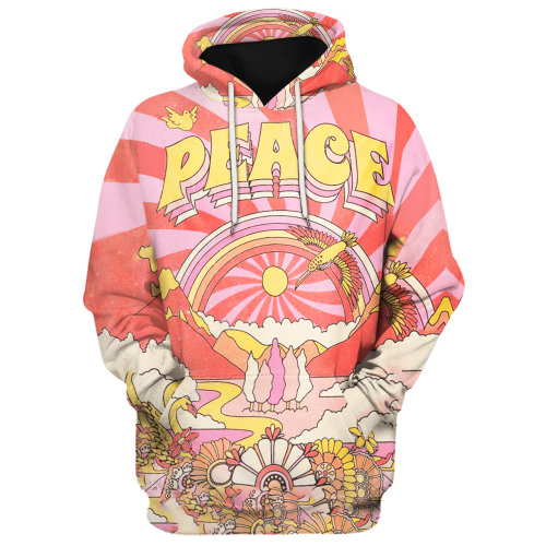 HIPPIE DBA-1503-HP-01 Premium Microfleece Hoodie HIPPIE DBA-1503-HP-01 Premium Microfleece Hoodie