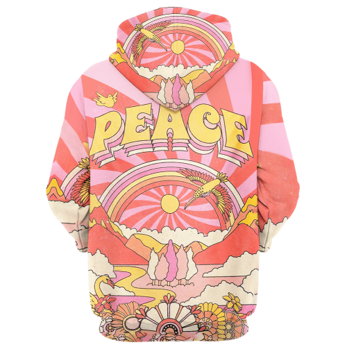 HIPPIE DBA-1503-HP-01 Premium Microfleece Hoodie