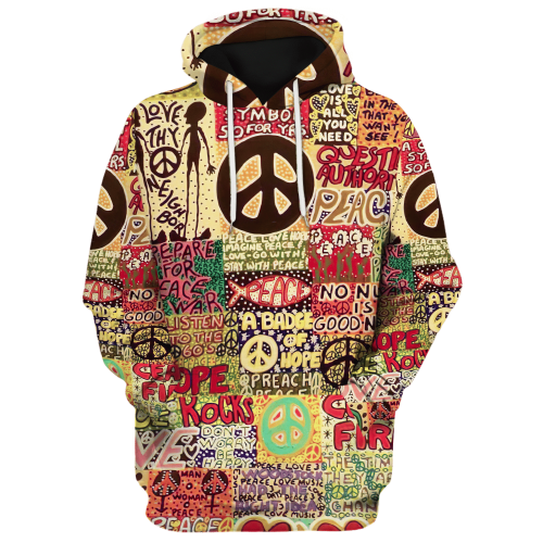 HIPPIE DBA-1103-HP-04 Premium Microfleece Hoodie HIPPIE DBA-1103-HP-04 Premium Microfleece Hoodie