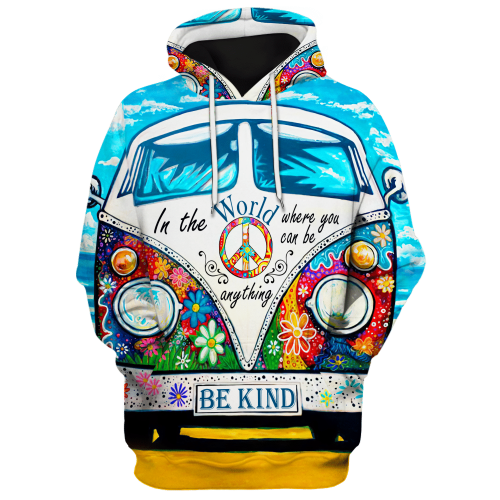 HIPPIE DBA-1103-HP-01 Premium Microfleece Hoodie HIPPIE DBA-1103-HP-01 Premium Microfleece Hoodie