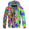 HIPPIE HBL-HP-13 Premium Heavy Fleece Zip Hoodie