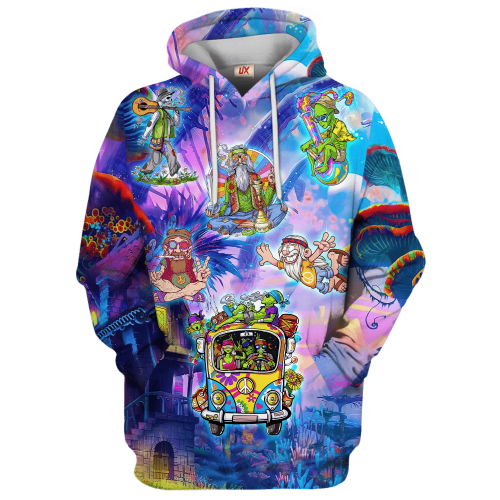 HIPPIE HBL-HP-15 Premium Microfleece Hoodie HIPPIE HBL-HP-15 Premium Microfleece Hoodie