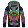 HIPPIE NV-HIPPIE-08 Premium Heavy Fleece Zip Hoodie