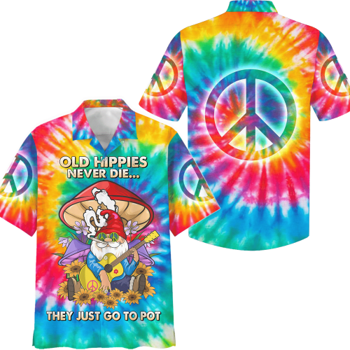 HIPPIE DBA-HP-13 Premium Hawaiian Shirt