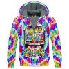 HIPPIE NV-HIPPIE-18 Premium Heavy Fleece Zip Hoodie HIPPIE NV-HIPPIE-18 Premium Heavy Fleece Zip Hoodie
