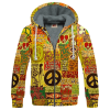 HIPPIE NV-HP-21 Premium Heavy Fleece Zip Hoodie HIPPIE NV-HP-21 Premium Heavy Fleece Zip Hoodie