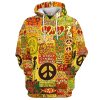 HIPPIE NV-HIPPIE-18 Premium Microfleece Hoodie HIPPIE NV-HIPPIE-18 Premium Microfleece Hoodie
