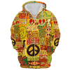 HIPPIE NV-HIPPIE-18 Premium Microfleece Zip Hoodie HIPPIE NV-HIPPIE-18 Premium Microfleece Zip Hoodie