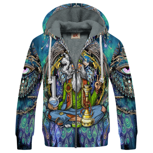 HIPPIE NV-HP-38 Premium Heavy Fleece Zip Hoodie HIPPIE NV-HP-38 Premium Heavy Fleece Zip Hoodie