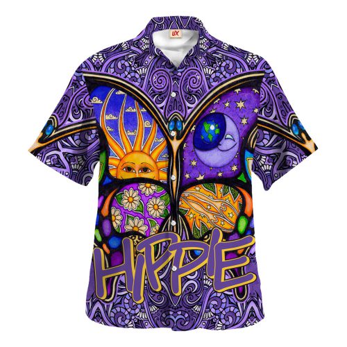 HIPPIE HBL-HP-57 Premium Hawaiian Shirt HIPPIE HBL-HP-57 Premium Hawaiian Shirt