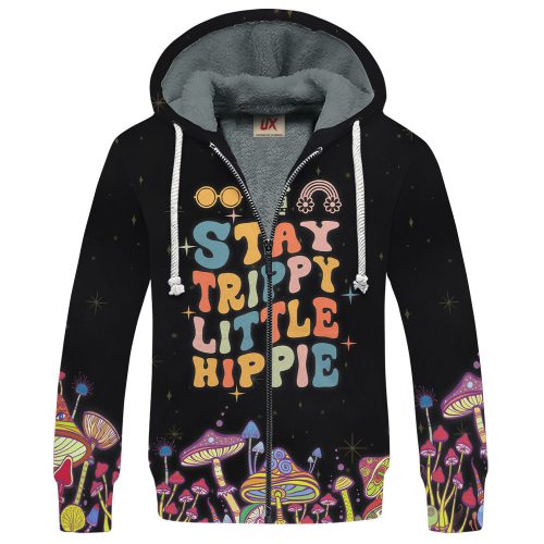 HIPPIE HBLHP62 Premium Heavy Fleece Zip Hoodie HIPPIE HBLHP62 Premium Heavy Fleece Zip Hoodie
