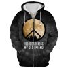 HIPPIE HBLHP63 Premium Microfleece Zip Hoodie HIPPIE HBLHP63 Premium Microfleece Zip Hoodie