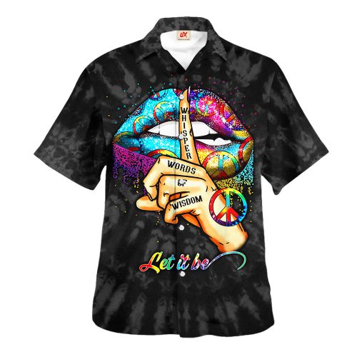 HIPPIE NVHI03 Premium Hawaiian Shirt HIPPIE NVHI03 Premium Hawaiian Shirt