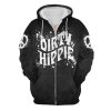 HIPPIE UXHI01 Premium Microfleece Zip Hoodie HIPPIE UXHI01 Premium Microfleece Zip Hoodie