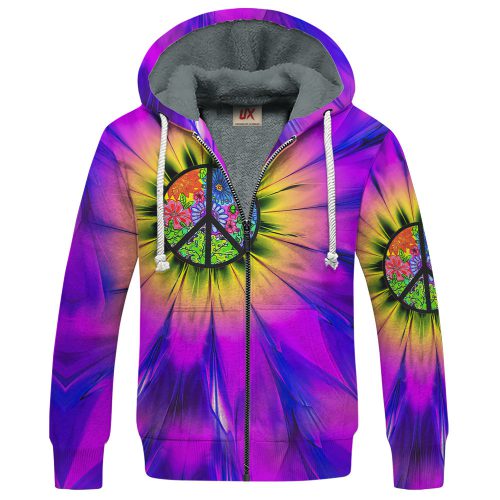 HIPPIE HBLHI67 Premium Heavy Fleece Zip Hoodie HIPPIE HBLHI67 Premium Heavy Fleece Zip Hoodie