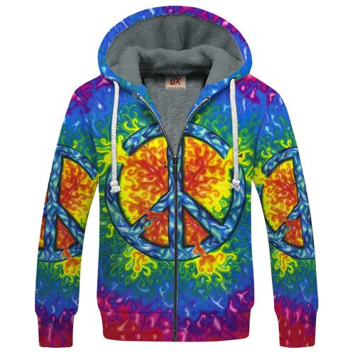 HIPPIE HBLHI69 Premium Heavy Fleece Zip Hoodie HIPPIE HBLHI69 Premium Heavy Fleece Zip Hoodie