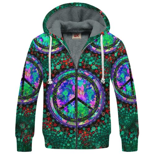 HIPPIE HBLHI71 Premium Heavy Fleece Zip Hoodie HIPPIE HBLHI71 Premium Heavy Fleece Zip Hoodie