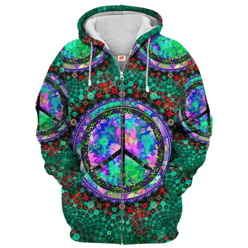 HIPPIE HBLHI71 Premium Microfleece Zip Hoodie HIPPIE HBLHI71 Premium Microfleece Zip Hoodie