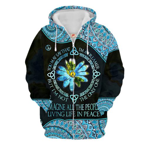 HIPPIE NVHI07 Premium Microfleece Zip Hoodie HIPPIE NVHI07 Premium Microfleece Zip Hoodie