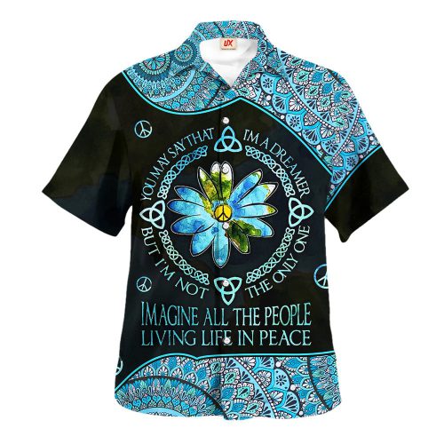 HIPPIE NVHI07 Premium Hawaiian Shirt HIPPIE NVHI07 Premium Hawaiian Shirt