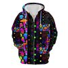 HIPPIE NVHI13 Premium Microfleece Zip Hoodie HIPPIE NVHI13 Premium Microfleece Zip Hoodie