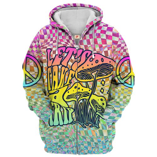 HIPPIE HBLHI76 Premium Microfleece Zip Hoodie HIPPIE HBLHI76 Premium Microfleece Zip Hoodie