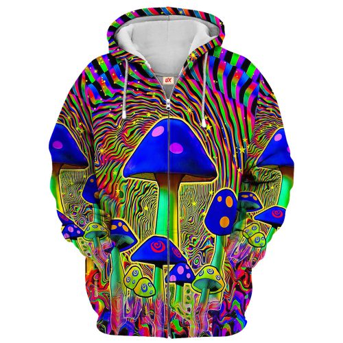 HIPPIE HBLHI78 Premium Microfleece Zip Hoodie HIPPIE HBLHI78 Premium Microfleece Zip Hoodie