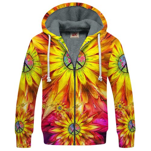 HIPPIE HBLHI81 Premium Heavy Fleece Zip Hoodie HIPPIE HBLHI81 Premium Heavy Fleece Zip Hoodie