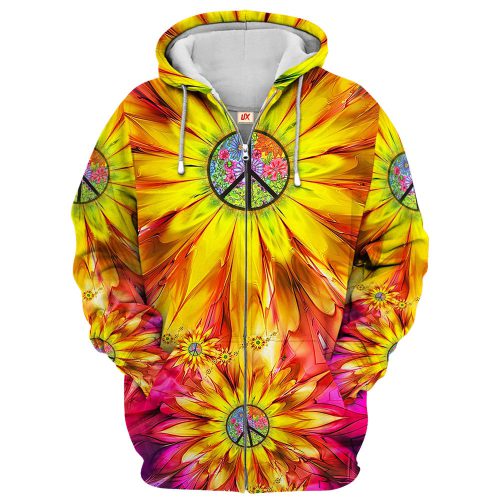 HIPPIE HBLHI81 Premium Microfleece Zip Hoodie HIPPIE HBLHI81 Premium Microfleece Zip Hoodie