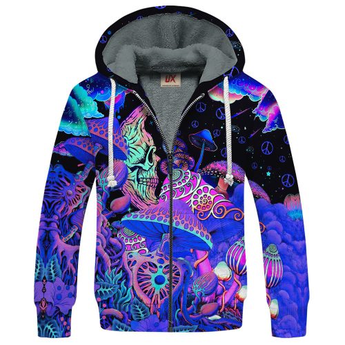HIPPIE HBLHI83 Premium Heavy Fleece Zip Hoodie HIPPIE HBLHI83 Premium Heavy Fleece Zip Hoodie