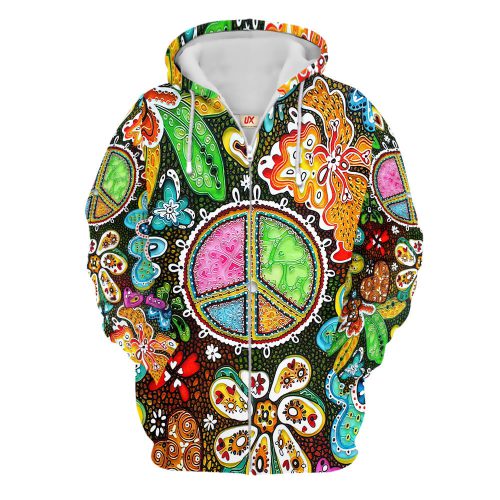 HIPPIE NVHI20 Premium Microfleece Zip Hoodie HIPPIE NVHI20 Premium Microfleece Zip Hoodie