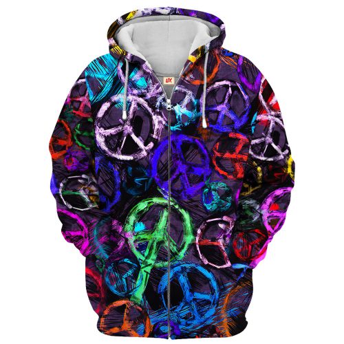 HIPPIE HBLTHI5 Premium Microfleece Zip Hoodie HIPPIE HBLTHI5 Premium Microfleece Zip Hoodie