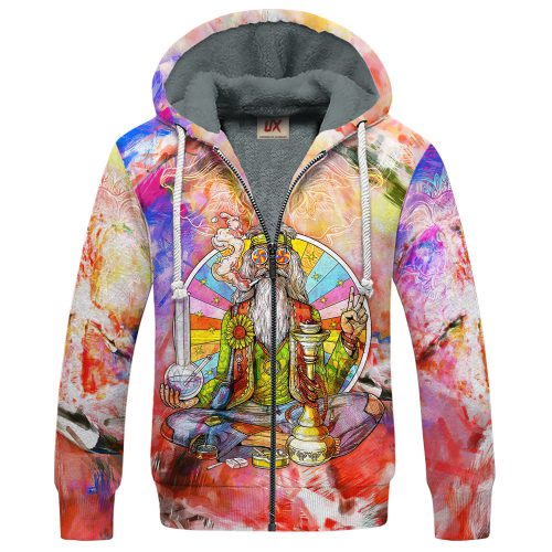 HIPPIE HBLTHI6 Premium Heavy Fleece Zip Hoodie HIPPIE HBLTHI6 Premium Heavy Fleece Zip Hoodie
