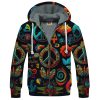 HIPPIE TQTHI08 Premium Heavy Fleece Zip Hoodie