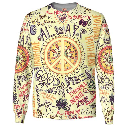 HIPPIE HBLTHI10 Premium Microfleece Sweatshirt HIPPIE HBLTHI10 Premium Microfleece Sweatshirt