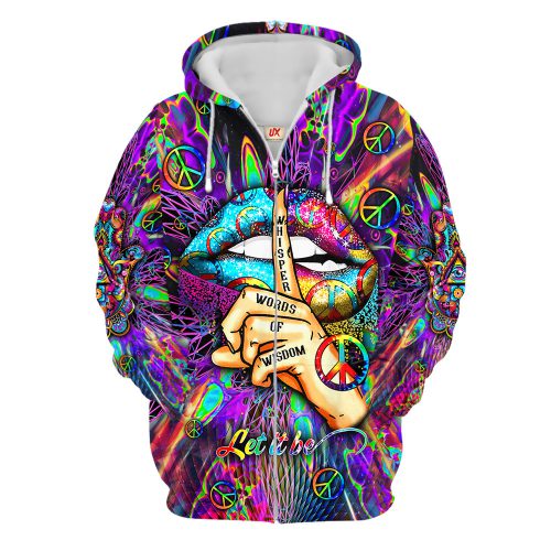 HIPPIE NVHI26 Premium Microfleece Zip Hoodie HIPPIE NVHI26 Premium Microfleece Zip Hoodie
