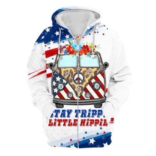 HIPPIE NVHI28 Premium Microfleece Zip Hoodie HIPPIE NVHI28 Premium Microfleece Zip Hoodie