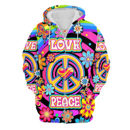 HIPPIE NVHI31 Premium Microfleece Zip Hoodie HIPPIE NVHI31 Premium Microfleece Zip Hoodie