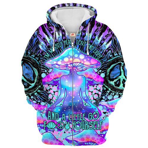 HIPPIE HBLTHI17 Premium Microfleece Zip Hoodie HIPPIE HBLTHI17 Premium Microfleece Zip Hoodie