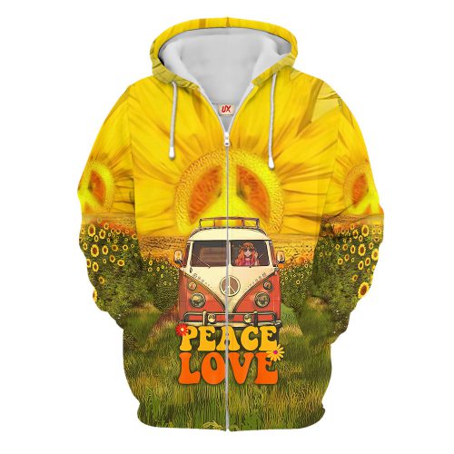 HIPPIE NVHI32 Premium Microfleece Zip Hoodie HIPPIE NVHI32 Premium Microfleece Zip Hoodie
