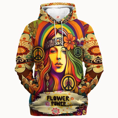 HIPPIE TQTHI19 Premium Microfleece Hoodie HIPPIE TQTHI19 Premium Microfleece Hoodie