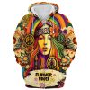 HIPPIE HBLTHI18 Premium Microfleece Zip Hoodie