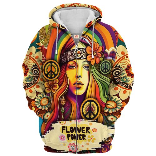 HIPPIE TQTHI19 Premium Microfleece Zip Hoodie HIPPIE TQTHI19 Premium Microfleece Zip Hoodie
